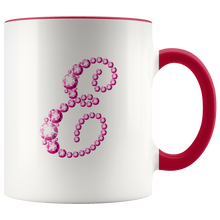 Load image into Gallery viewer, Initial E | Monogram Coffee Mug | Custom Letter Mug | Bling Style | Initial Letter Cup
