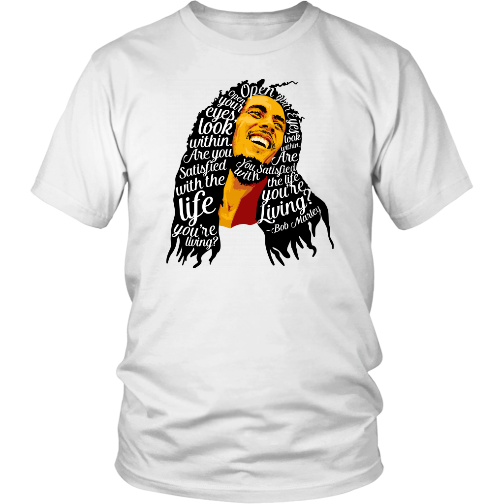 Bob Marley No. 3 | T-Shirt for Men | Gifts for Him | Jamaica | One Love