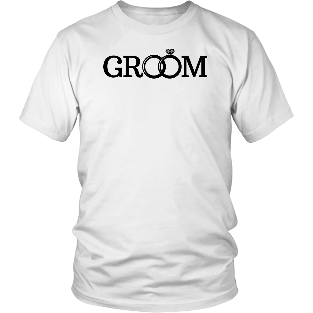 Groom T-Shirt | Groom to Be | Bride and Groom | Bachelor | Groom's Team