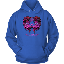Load image into Gallery viewer, Breast Cancer Sweatshirt with Wings | October | Breast Cancer Month | Cancer Awareness | Pink Month
