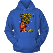 Load image into Gallery viewer, Black Girl Magic (Gold Hoodie)
