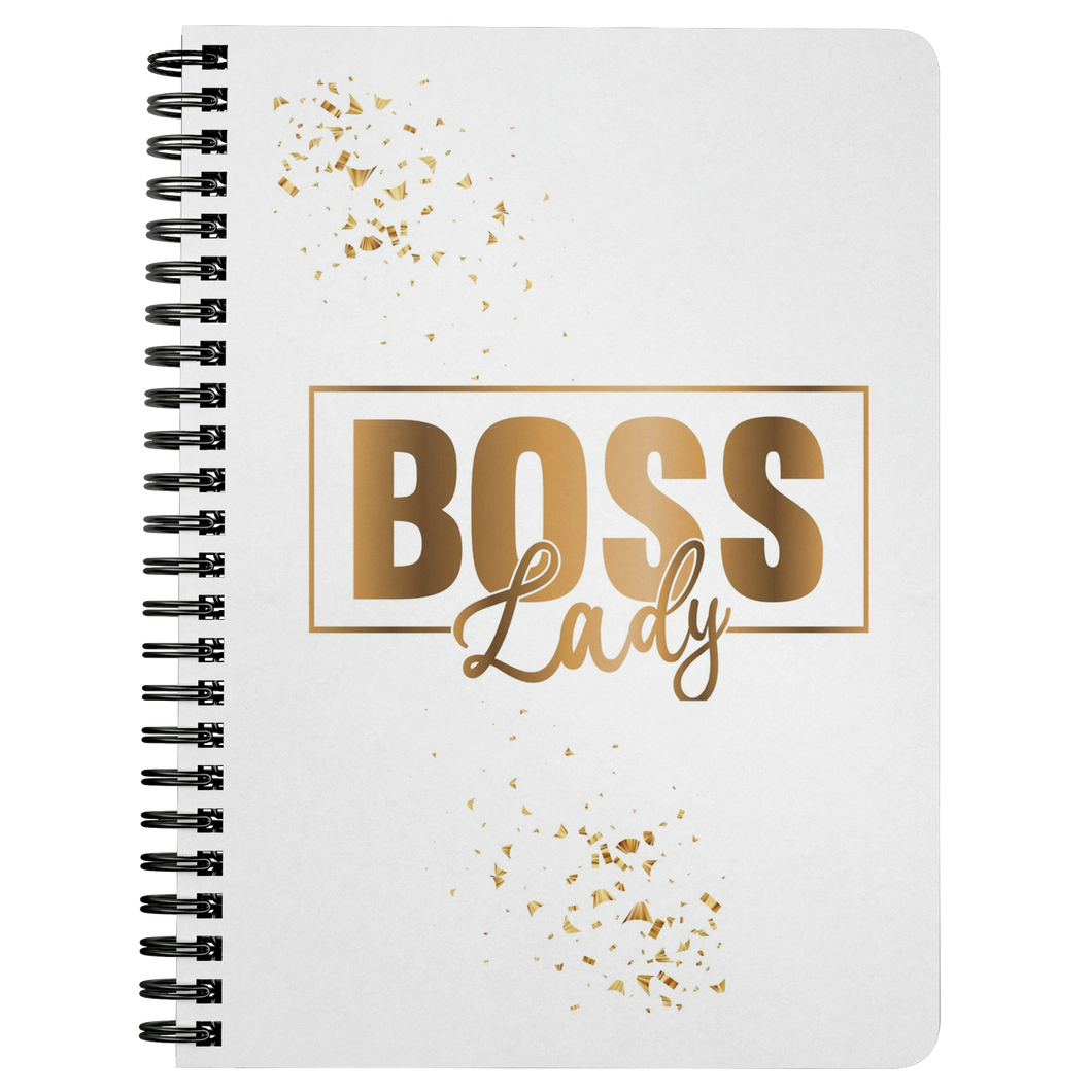 Boss Lady | Gold Motivation | Affirmation | Journal | Inspire