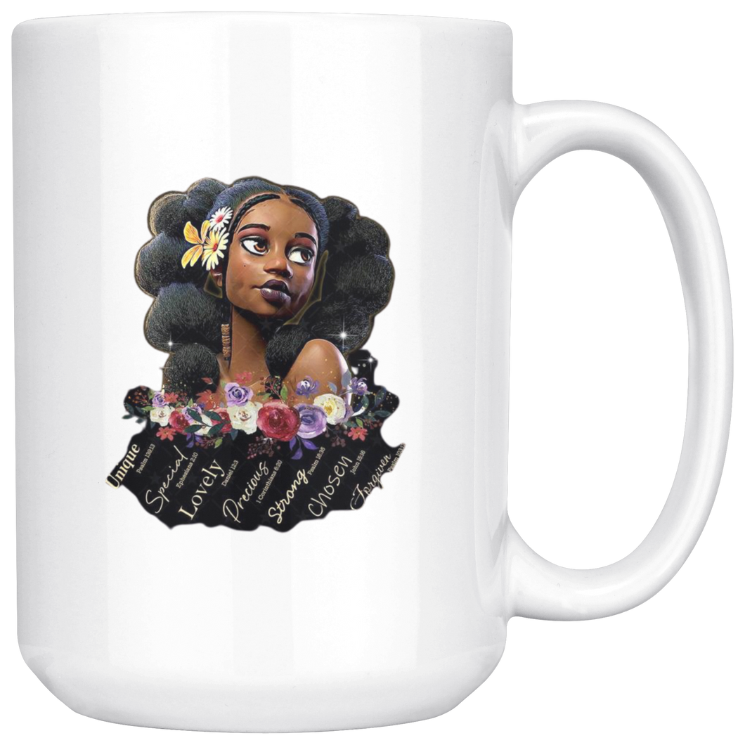Beautiful Black Girl - Fashion Mug