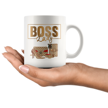 Load image into Gallery viewer, Boss Lady Red Luxury Design Mug for Hot or Cold Beverages
