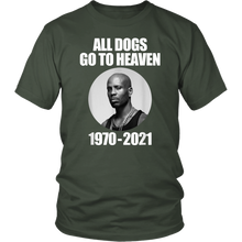 Load image into Gallery viewer, DMX  Memorial T-Shirt No. 4 | T-Shirt for Men | Black King Shirt | Rapper Shirt| Dogs
