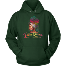 Load image into Gallery viewer, Libra Queen | Birthday Hoodie | Gifts for Her | October Birthday | Zodiac
