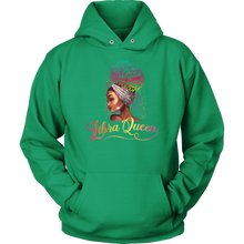 Load image into Gallery viewer, Libra Queen | Birthday Hoodie | Gifts for Her | October Birthday | Zodiac
