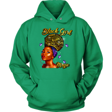 Load image into Gallery viewer, Black Girl Magic (Gold Hoodie)
