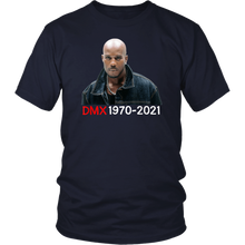 Load image into Gallery viewer, DMX  Memorial T-Shirt No. 5 | T-Shirt for Men | Black King Shirt | Rapper Shirt  | DMX Dog

