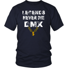 Load image into Gallery viewer, DMX  Memorial Legends T-Shirt No. 3 | T-Shirt for Men | Black King Shirt | Rapper Shirt
