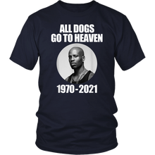 Load image into Gallery viewer, DMX  Memorial T-Shirt No. 4 | T-Shirt for Men | Black King Shirt | Rapper Shirt| Dogs
