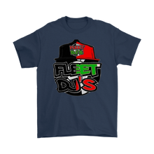 Load image into Gallery viewer, FLEET DJ&#39;S | Red Black &amp; Green | DJ T-Shirt

