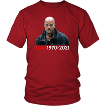 Load image into Gallery viewer, DMX  Memorial T-Shirt No. 5 | T-Shirt for Men | Black King Shirt | Rapper Shirt  | DMX Dog
