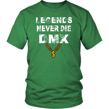 Load image into Gallery viewer, DMX  Memorial Legends T-Shirt No. 3 | T-Shirt for Men | Black King Shirt | Rapper Shirt
