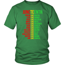 Load image into Gallery viewer, Juneteenth Just Like Martin | Juneteenth Shirt | 1865 Shirt | Freeish | Independence Day

