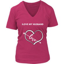 Load image into Gallery viewer, Husband Love Valentines Day Shirt, Short Sleeve
