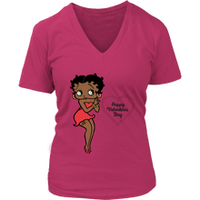 Load image into Gallery viewer, Happy Valentine&#39;s Day with Betty Short Sleeve T-Shirt
