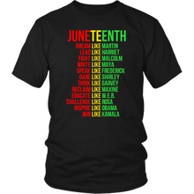 Load image into Gallery viewer, Juneteenth Just Like Martin | Juneteenth Shirt | 1865 Shirt | Freeish | Independence Day
