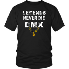 Load image into Gallery viewer, DMX  Memorial Legends T-Shirt No. 3 | T-Shirt for Men | Black King Shirt | Rapper Shirt
