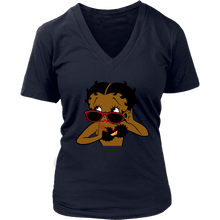 Load image into Gallery viewer, Betty Boop with Glasses | Betty Boop Afro Girl | Betty Boop Merchandise
