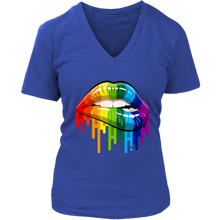 Load image into Gallery viewer, Rainbow Dripping Lips
