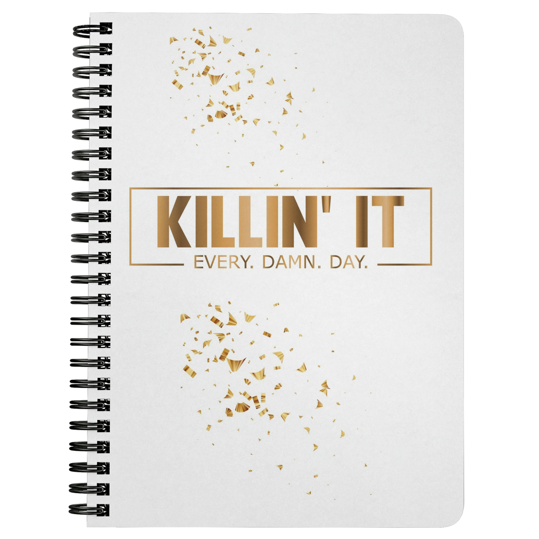 Killing It Every Day | Gold Motivation | Inspire | Motivation | Affirmation | Journal