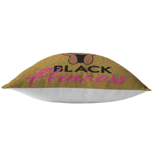Load image into Gallery viewer, Black Princess (Gold/Pink Pillow)
