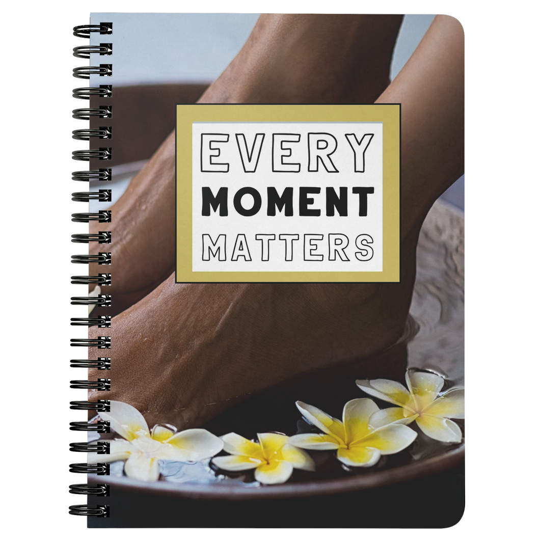 Every Moment Matters | Travel Journal | Travel Notebook | Travel Notes
