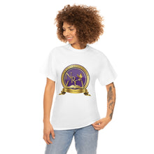 Load image into Gallery viewer, New Restoration Purple/Gold Unisex Heavy Cotton Tee
