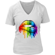 Load image into Gallery viewer, Rainbow Dripping Lips
