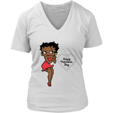 Load image into Gallery viewer, Happy Valentine&#39;s Day with Betty Short Sleeve T-Shirt
