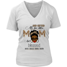 Load image into Gallery viewer, Blessed Mom T-Shirt | Gifts for Her | Gifts for Moms

