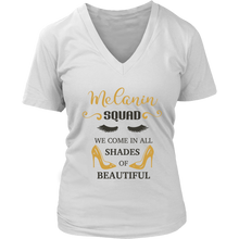 Load image into Gallery viewer, Melanin Squad | Gifts for Her | T-Shirt
