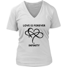 Load image into Gallery viewer, Love is Forever Infinity Tshirt
