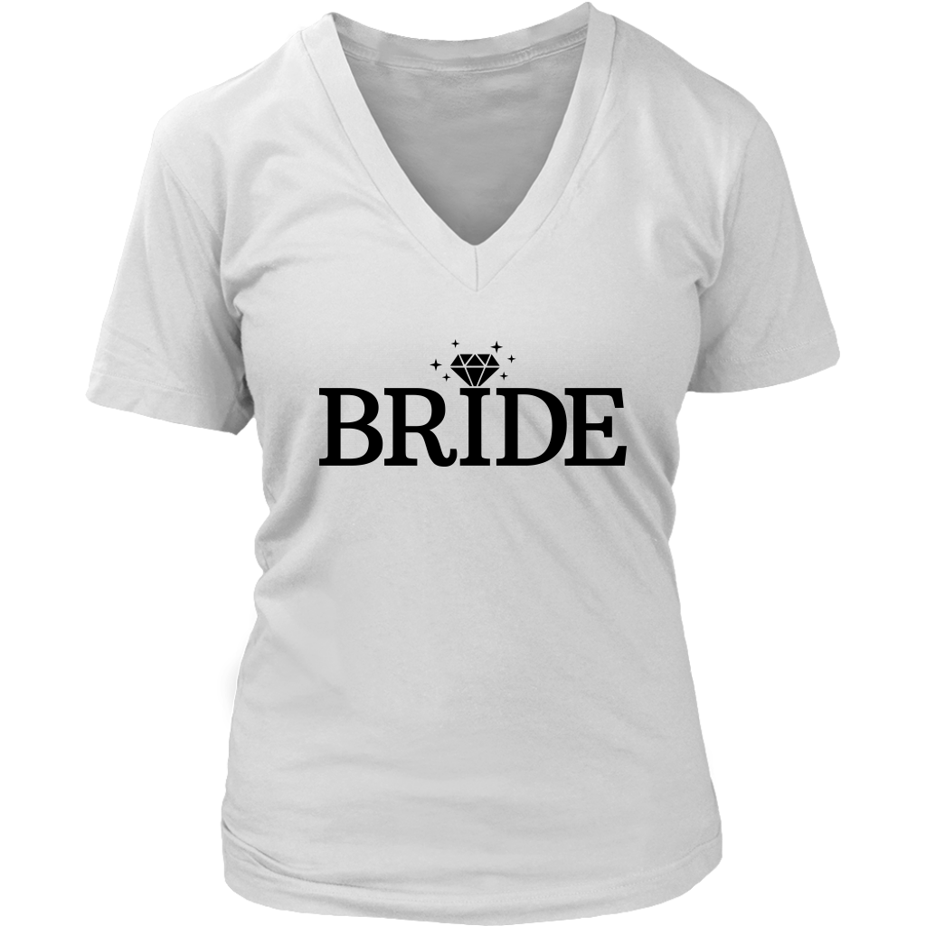 Bride T-Shirt | Bride to Be | Bride and Groom | Bachelorette | Bride Team