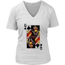 Load image into Gallery viewer, Queen of Spade - V-Neck

