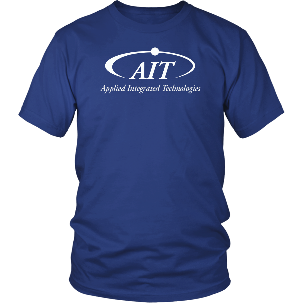 AIT White Logo Unisex T-Shirt