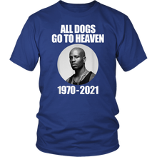 Load image into Gallery viewer, DMX  Memorial T-Shirt No. 4 | T-Shirt for Men | Black King Shirt | Rapper Shirt| Dogs
