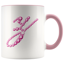 Load image into Gallery viewer, Initial Z | Monogram Coffee Mug | Custom Letter Mug | Bling Style | Initial Letter Cup
