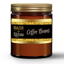 Load image into Gallery viewer, Rags to Riches - Coffee Beans Candle
