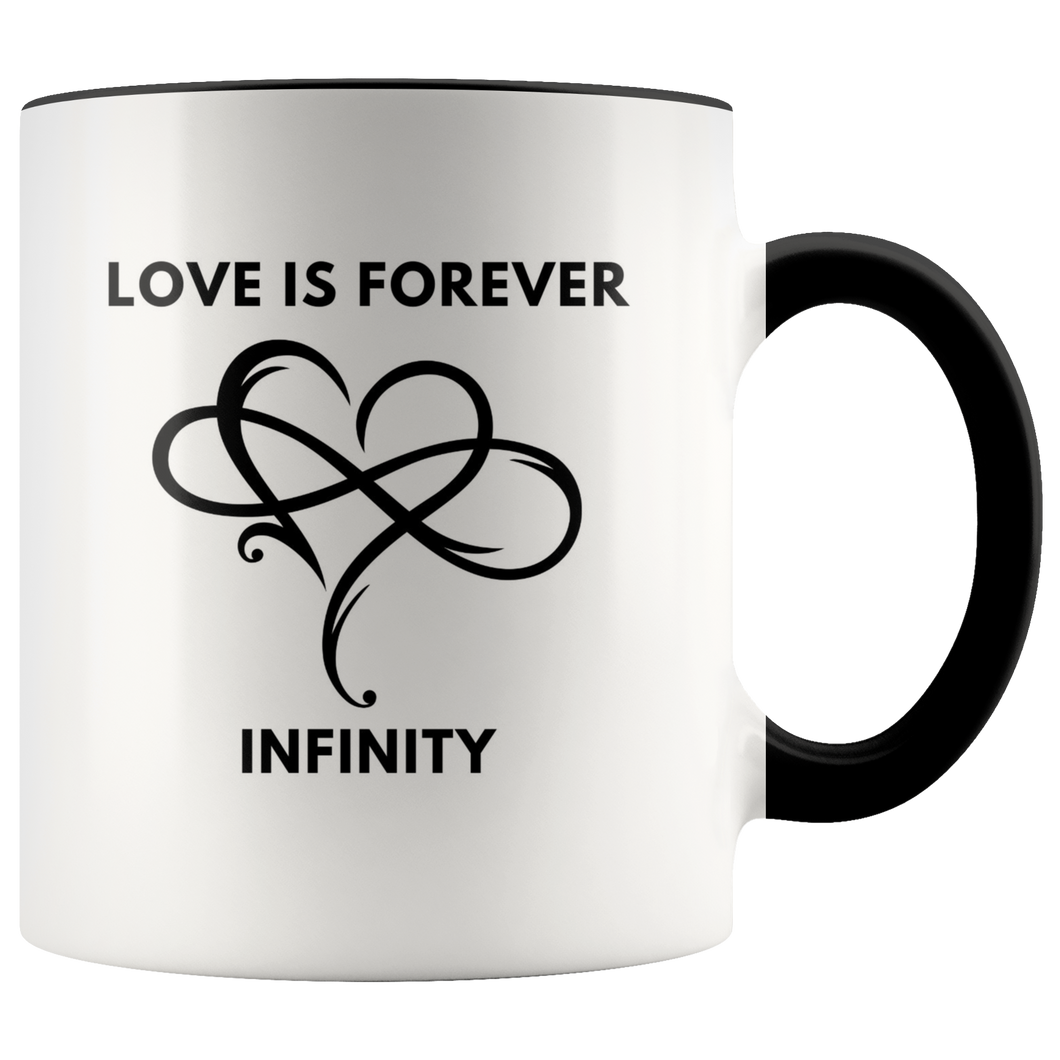 Love is Forever Infinity Hot & Cold Beverage Mug
