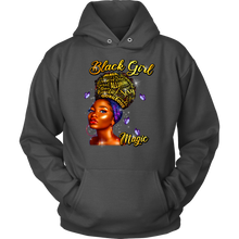 Load image into Gallery viewer, Black Girl Magic (Gold Hoodie)
