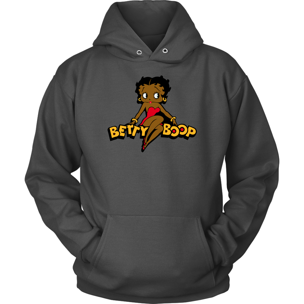 Betty Boop Hoodie | Betty Boop Afro Girl | Betty Boop Merchandise