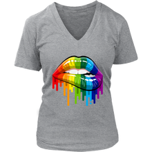 Load image into Gallery viewer, Rainbow Dripping Lips

