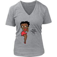 Load image into Gallery viewer, Happy Valentine&#39;s Day with Betty Short Sleeve T-Shirt
