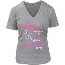 Load image into Gallery viewer, May Birthday Queen | Birthday Gifts for Her | Happy Birthday T-Shirt

