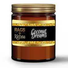 Load image into Gallery viewer, Rags to Riches - Coconut Dreams Candle
