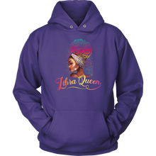 Load image into Gallery viewer, Libra Queen | Birthday Hoodie | Gifts for Her | October Birthday | Zodiac
