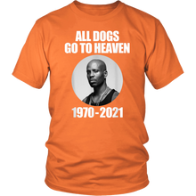 Load image into Gallery viewer, DMX  Memorial T-Shirt No. 4 | T-Shirt for Men | Black King Shirt | Rapper Shirt| Dogs
