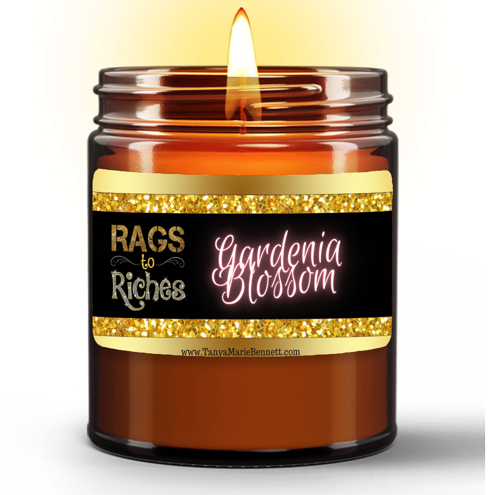 Rags to Riches - Gardenia Blossom Candle